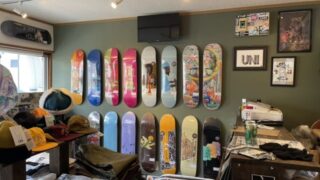 UNI skateboard shop川越