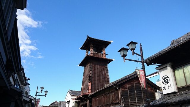 3.川越のシンボル！「時の鐘」