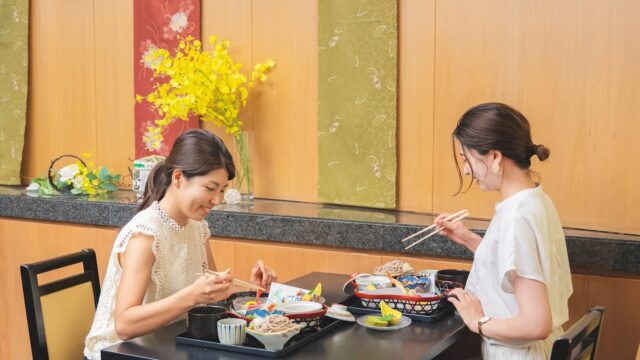 5.落ち着いた雰囲気の個室がある「和食 むさし野/川越プリンスホテル」