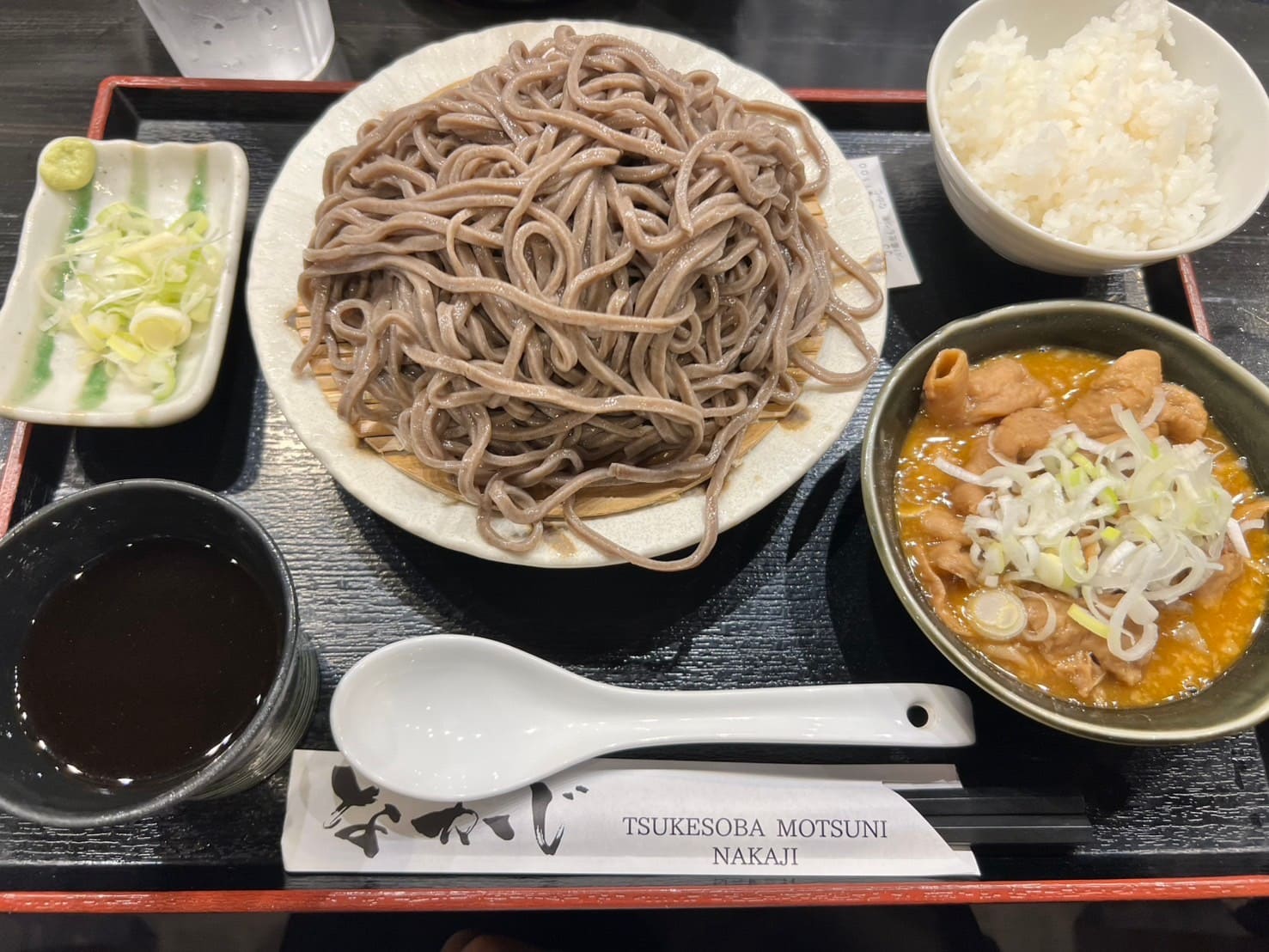 つけ蕎麦 もつ煮 なかじ 川越本店