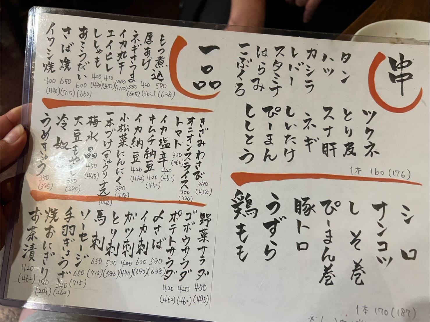 やじろ兵衛川越焼き鳥