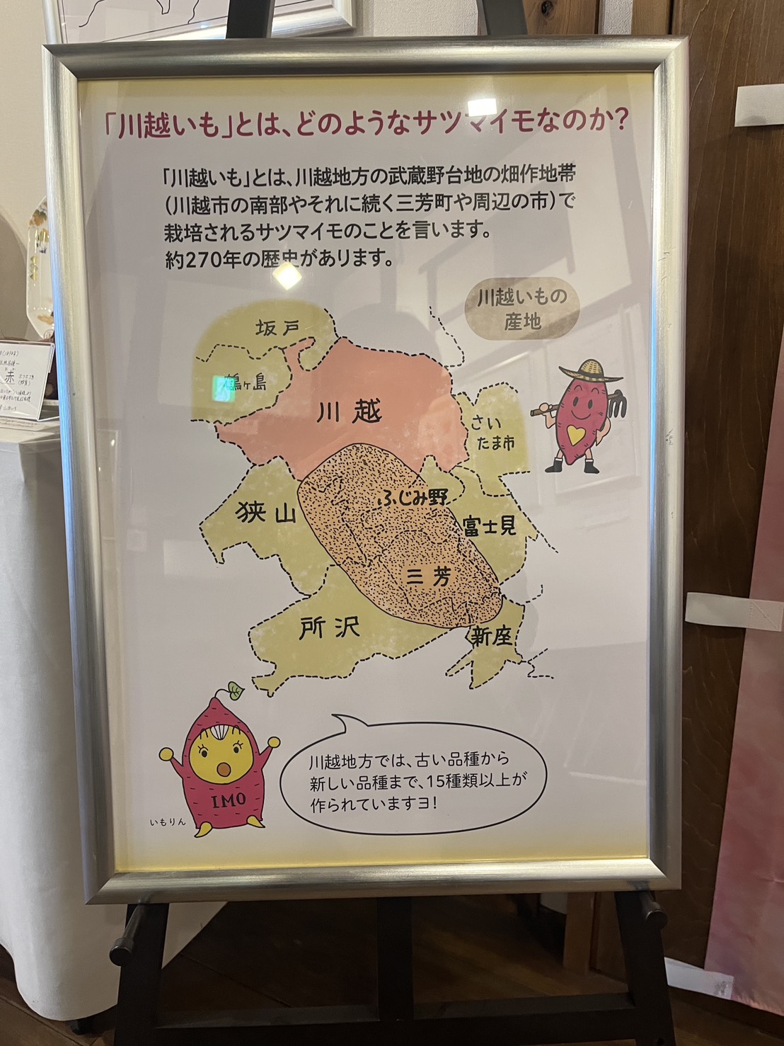 サツマイモまんが資料館川越