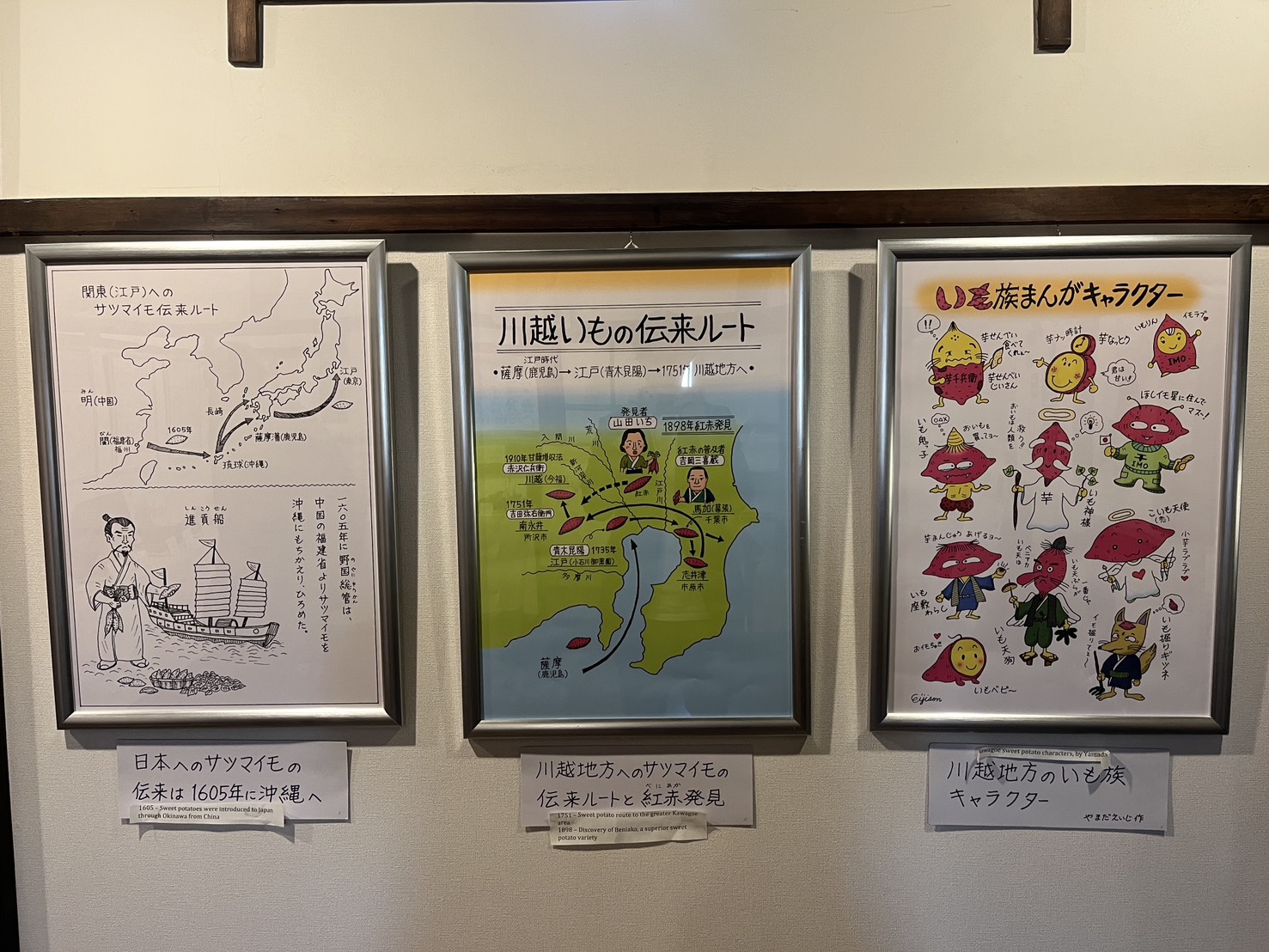 サツマイモまんが資料館川越