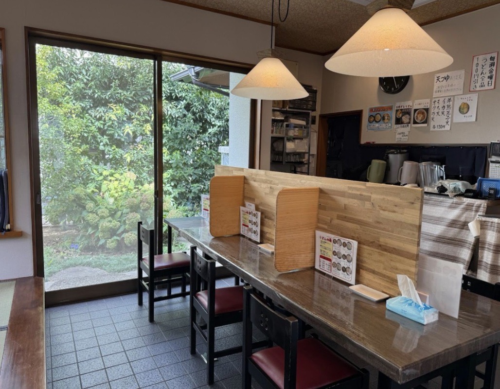 「うどん仲藤」は川越 新河岸