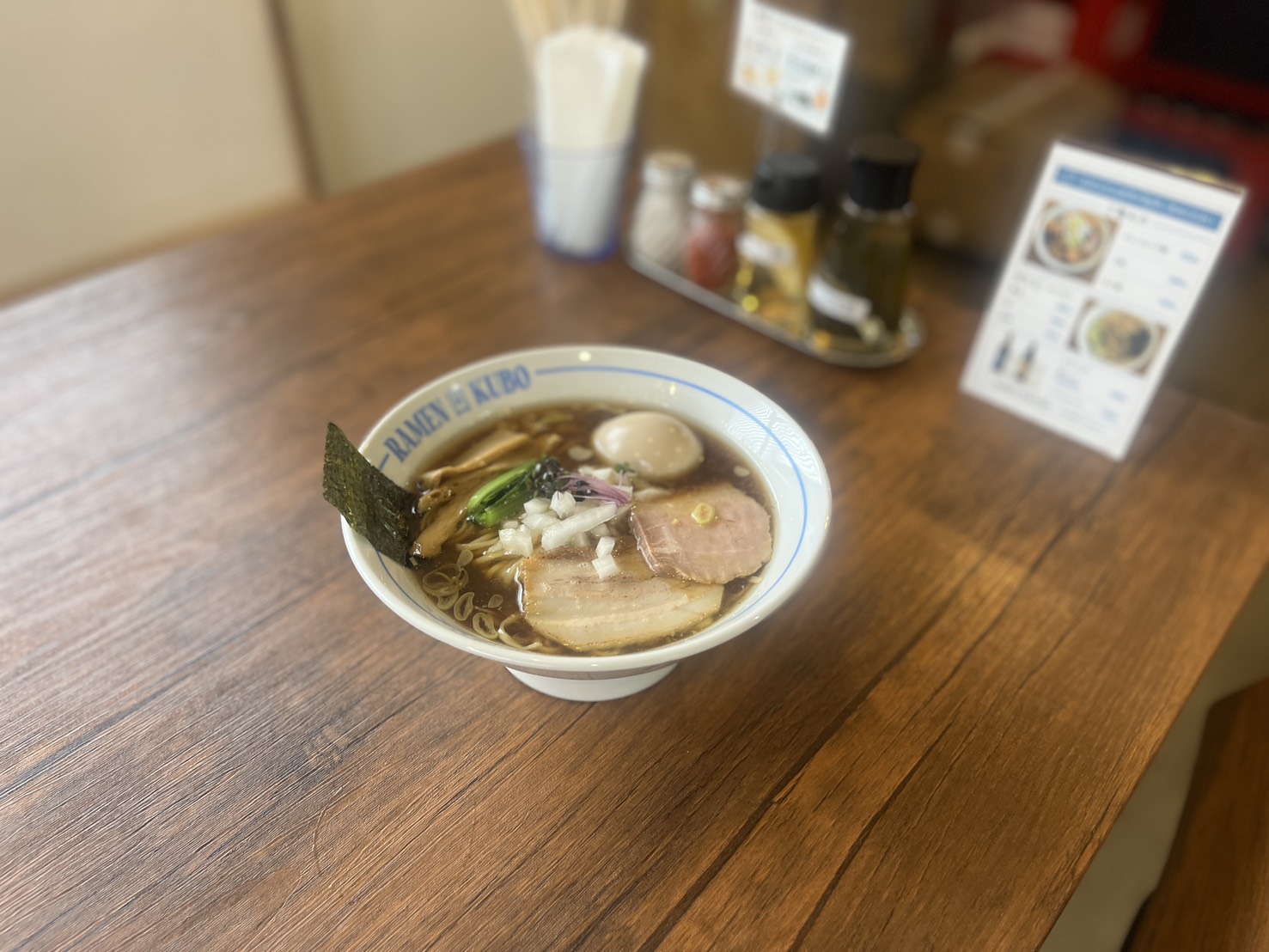 【入間市】「RAMEN 凹 KUBO」