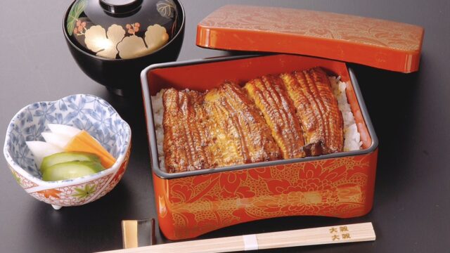 「うなぎ 和食 大穀」川越
