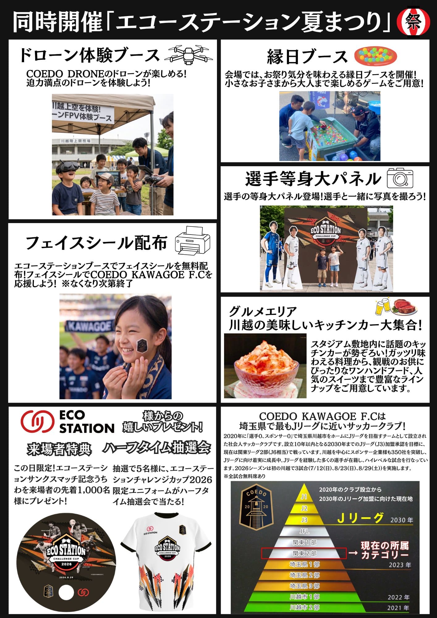 「川越からJリーグへ」COEDO KAWAGOE F.C